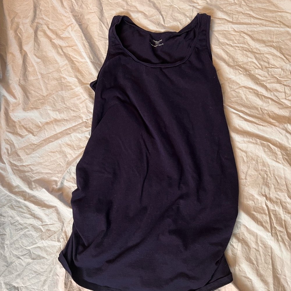 Motherhood Maternity Tank Top Navy M
